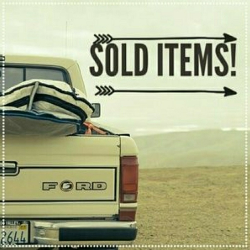 Everything beyond this point is SOLD!